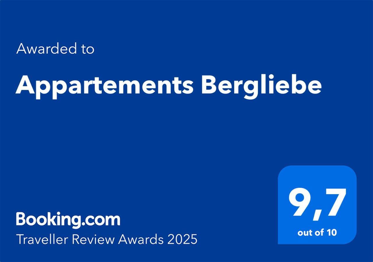 Appartements Bergliebe 比荷巴赫 外观 照片